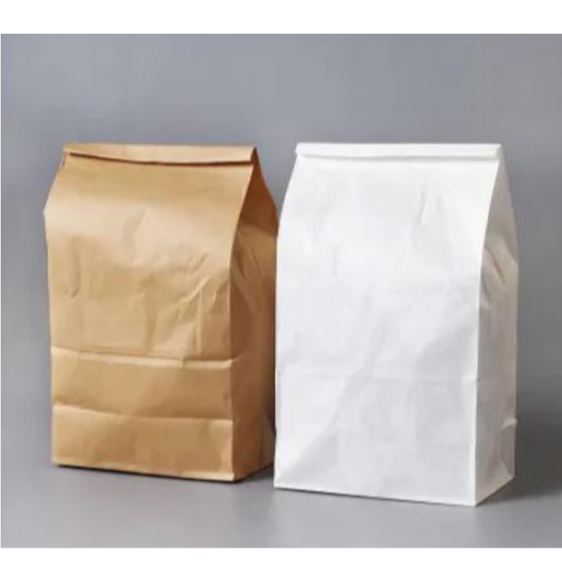 Aangepaste voedselkwaliteit Hoge kwaliteit Aangepaste draagtas Meelpakpaktas Recycle -zakken